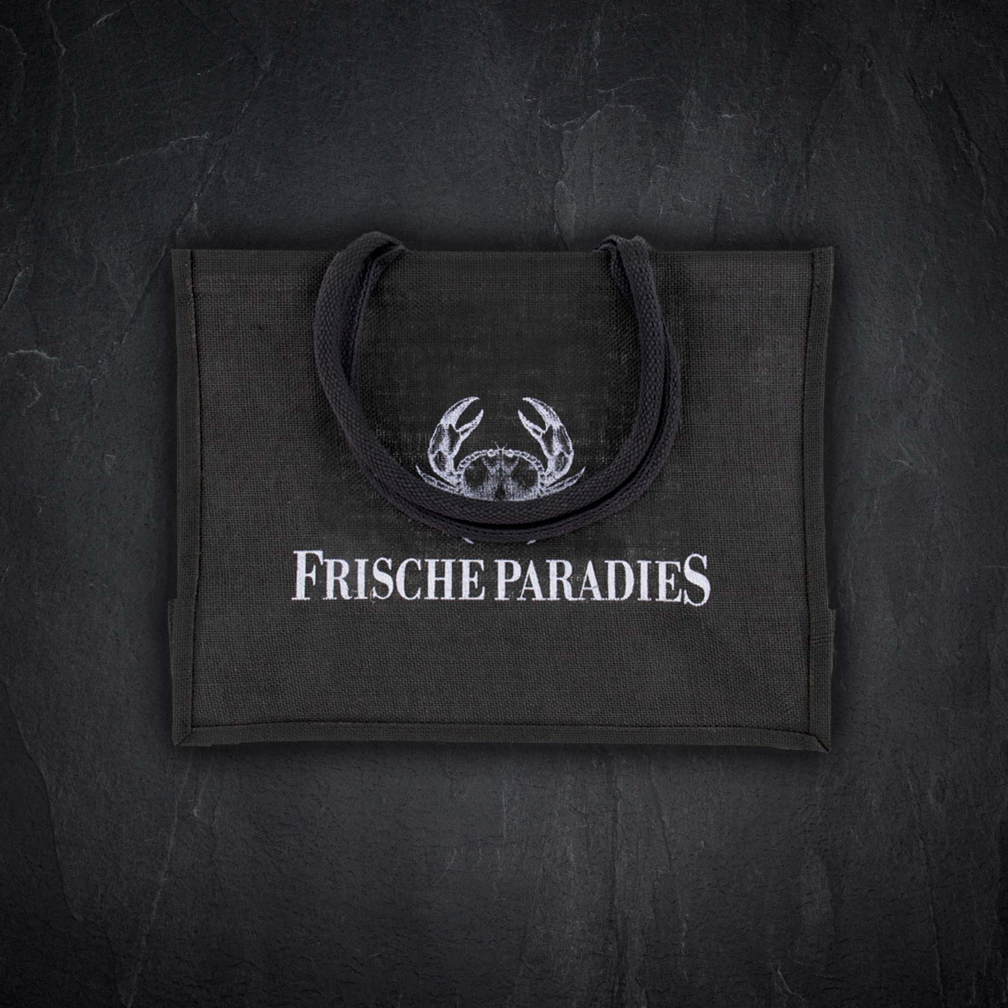 Frischeparadies Jutetasche grau