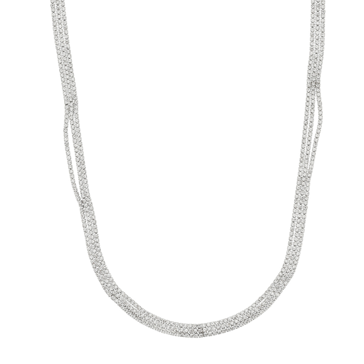 Collier fantaisie cristal