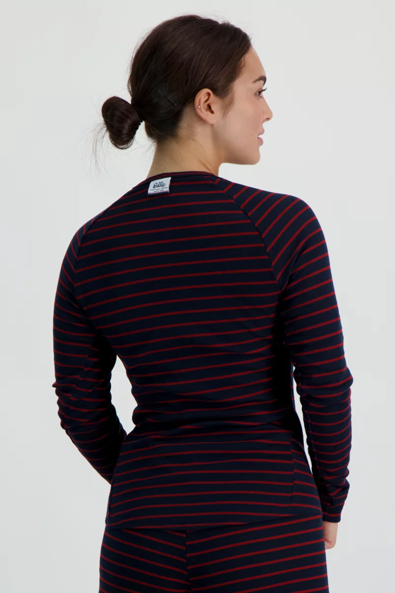 Odlo Active Warm Originals Stripe ECO Damen Thermo Longsleeve