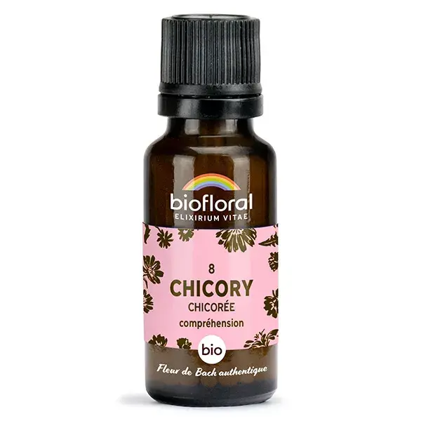 Biofloral 08 Chicory Chicoree Granules Bio Fleur De Bach 19,5 Gr