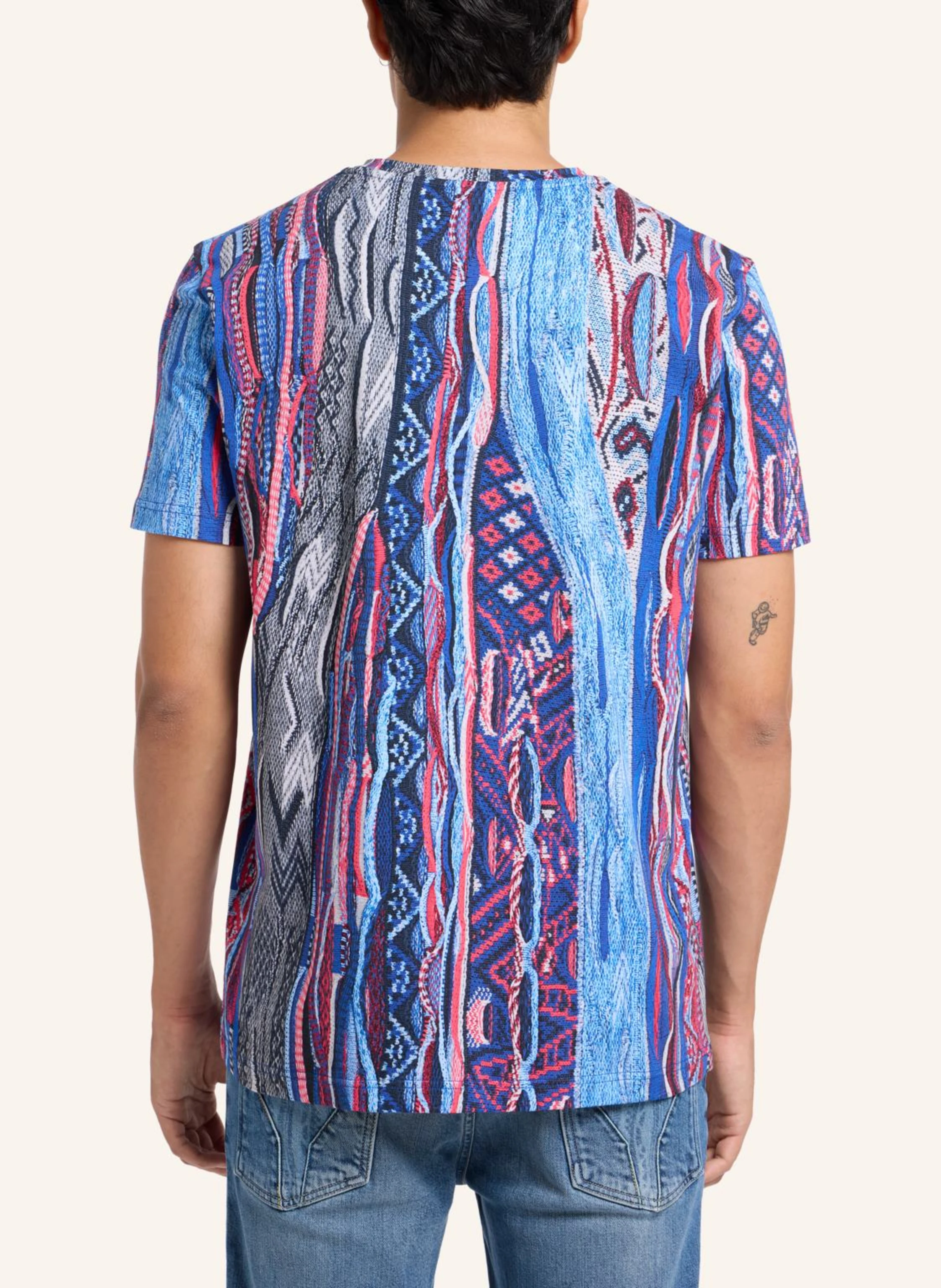 CARLO COLUCCI Alloverprint T-Shirt DI POLI