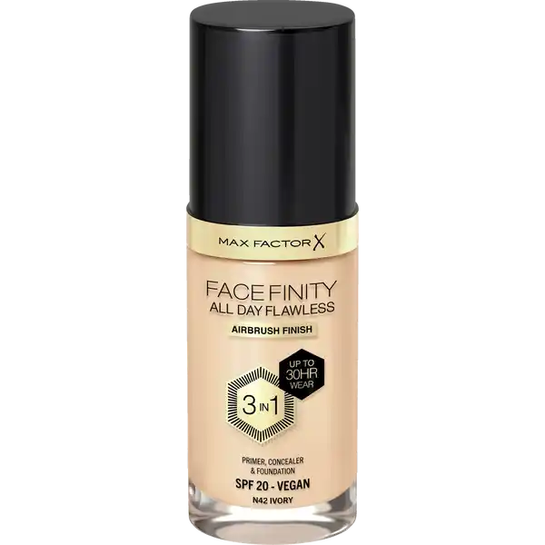 FaceFinity All Day Flawless 3in1 Foundation 42 Ivory