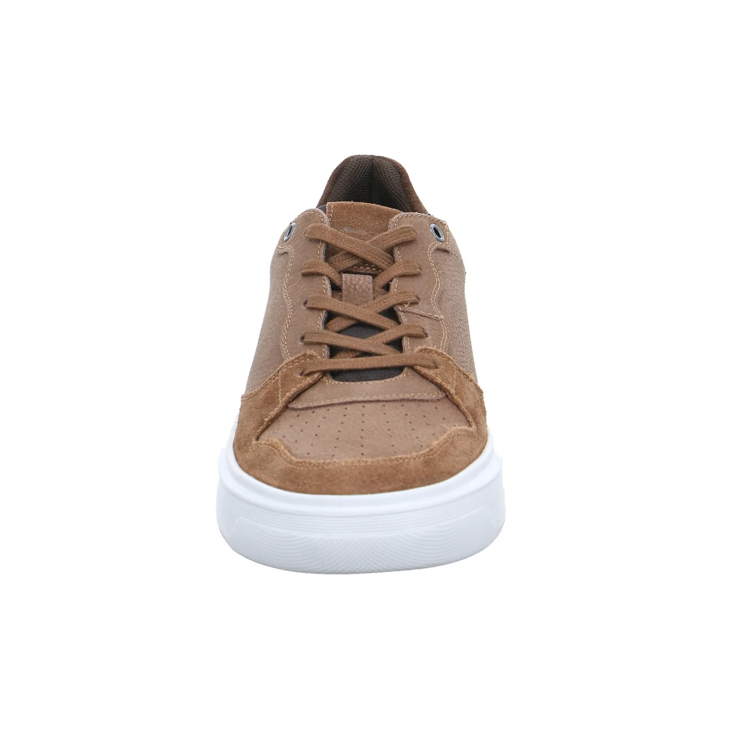 GEOX Halbschuhe Sneaker Braun Leder