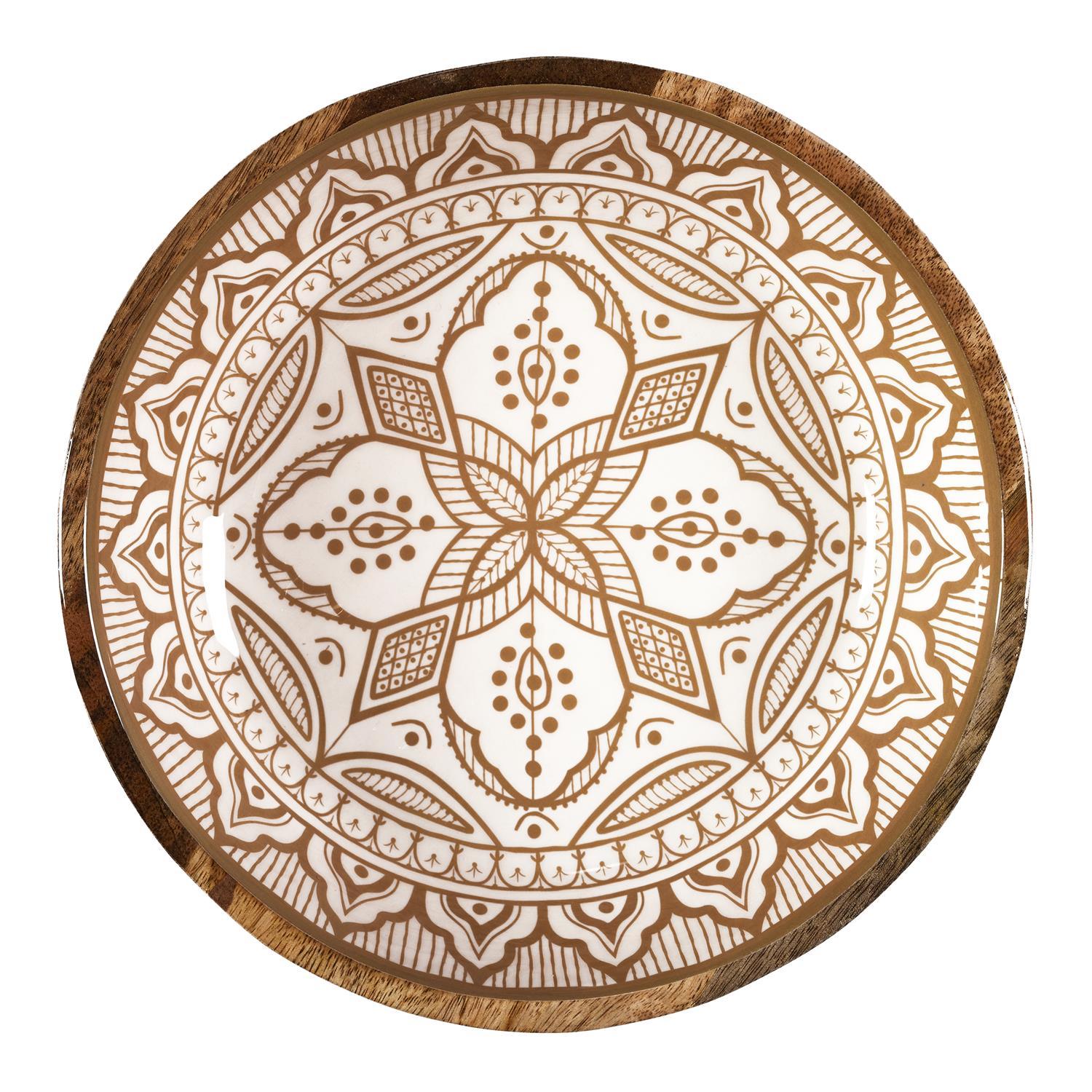 SALADIER MANGUIER DUNE TERRACOTTA D.28CM