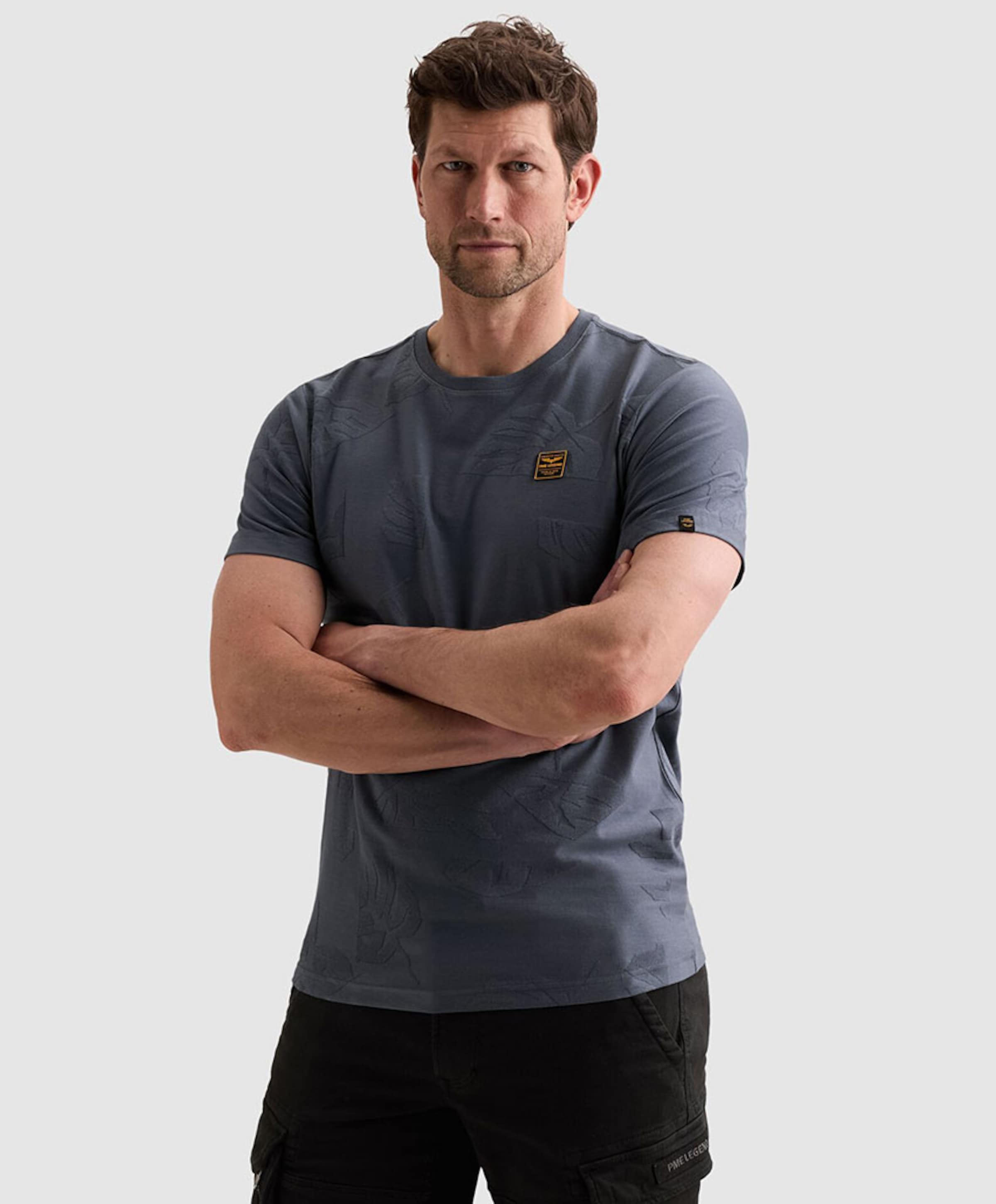 PME Legend Heren T-shirt blauw