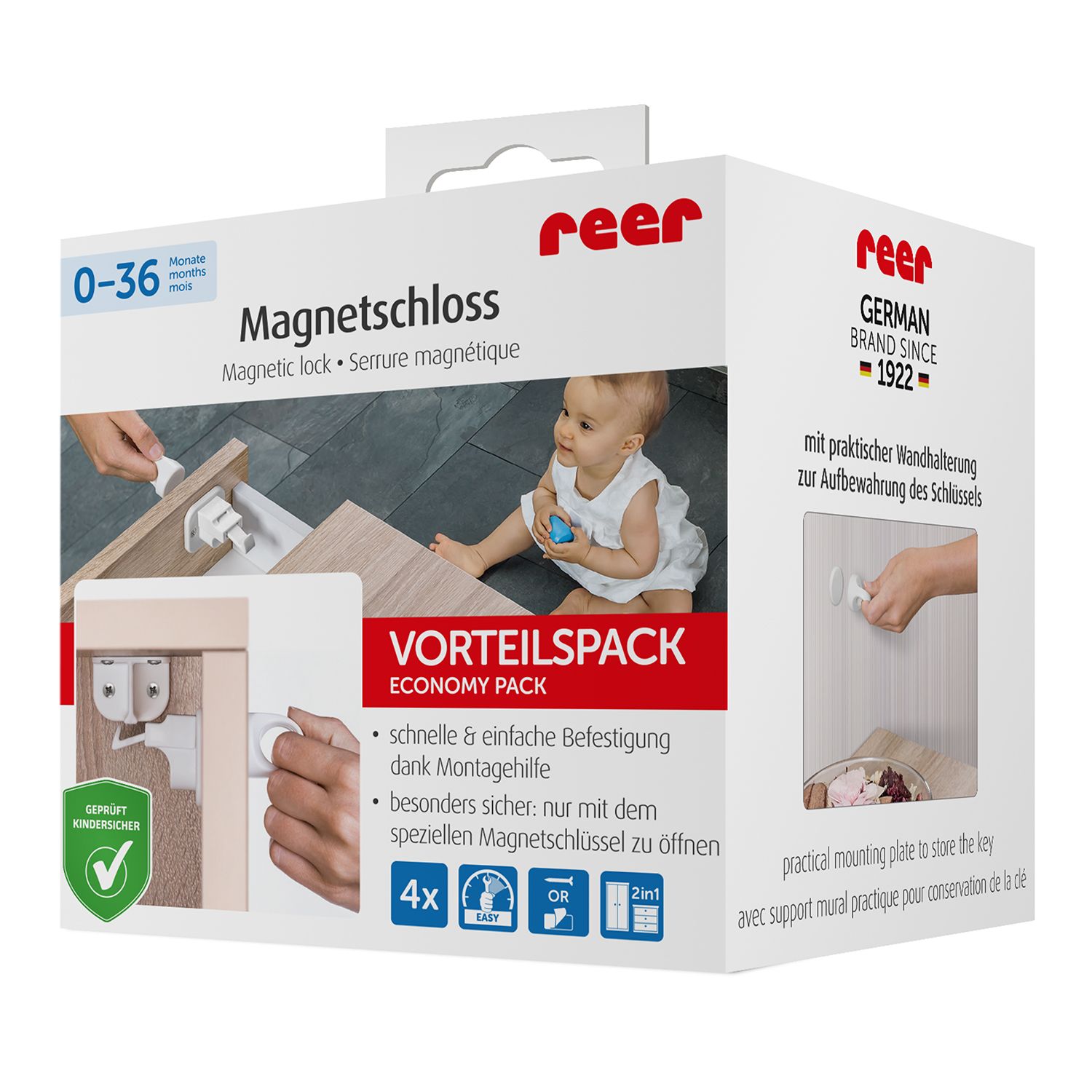 reer Magnetschloss für Schränke und Schubladen