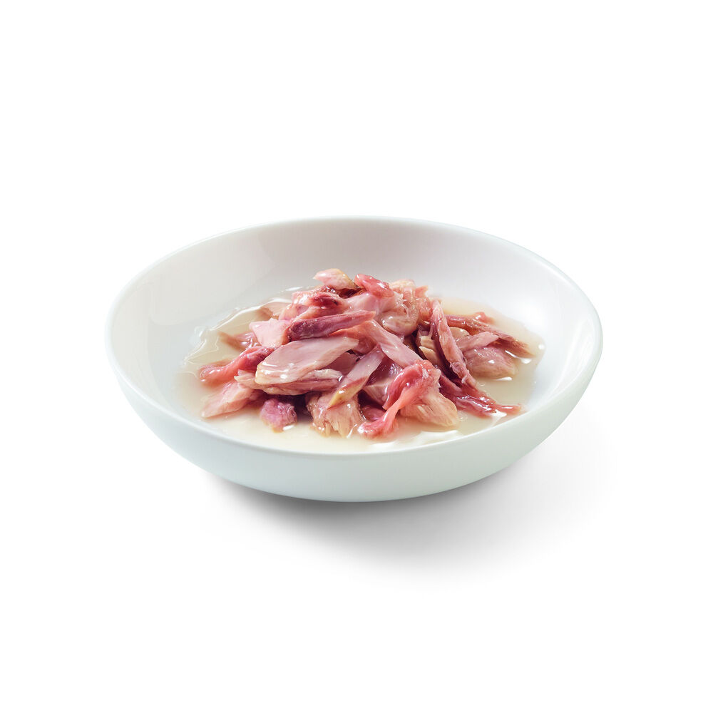 Schesir - Kattenvoer in water gekookt - 85 Gram - rund, tonijn