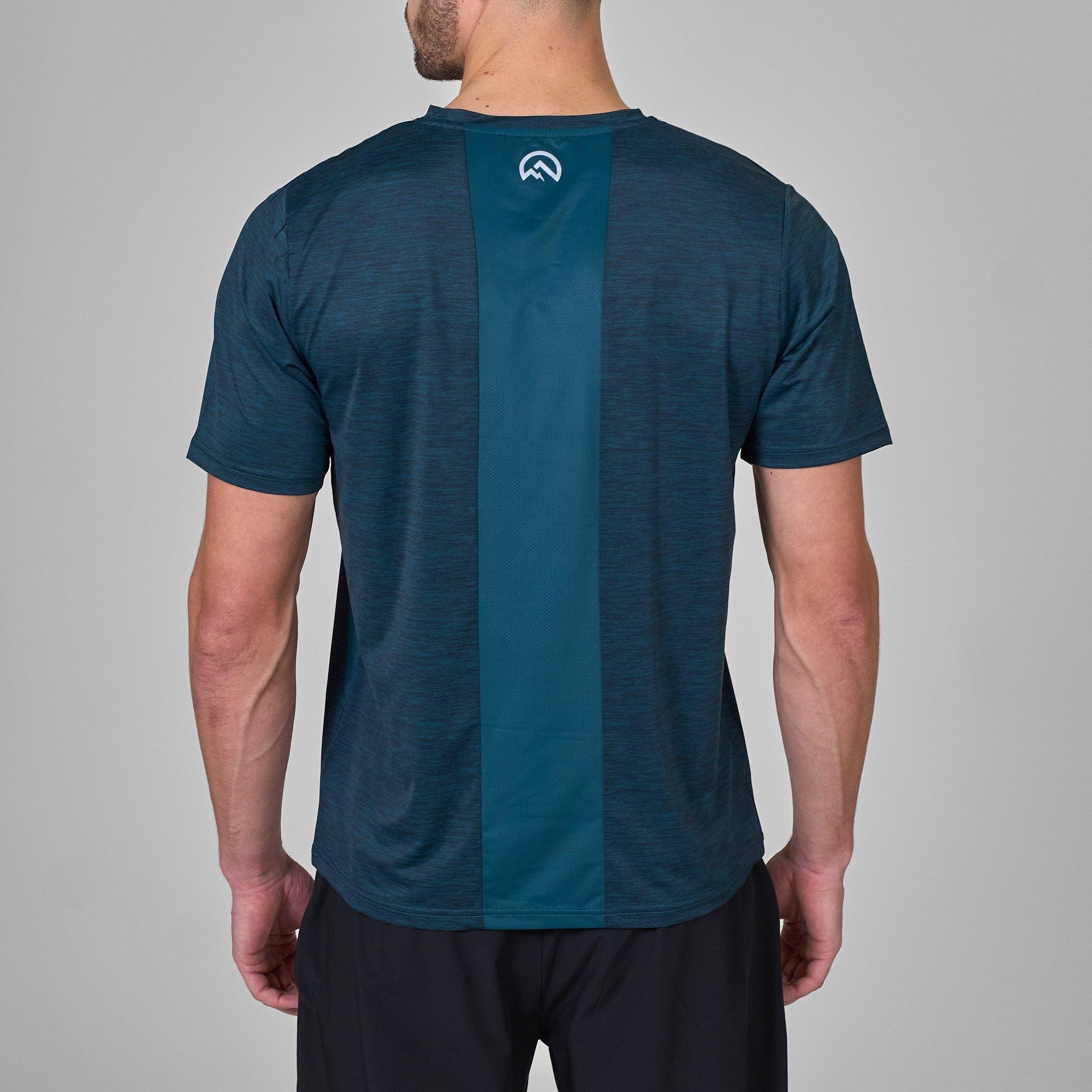 Flux Active Contrast Logo T Shirt Mens