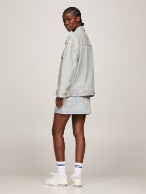 Jaqueta jeans oversized Daisy