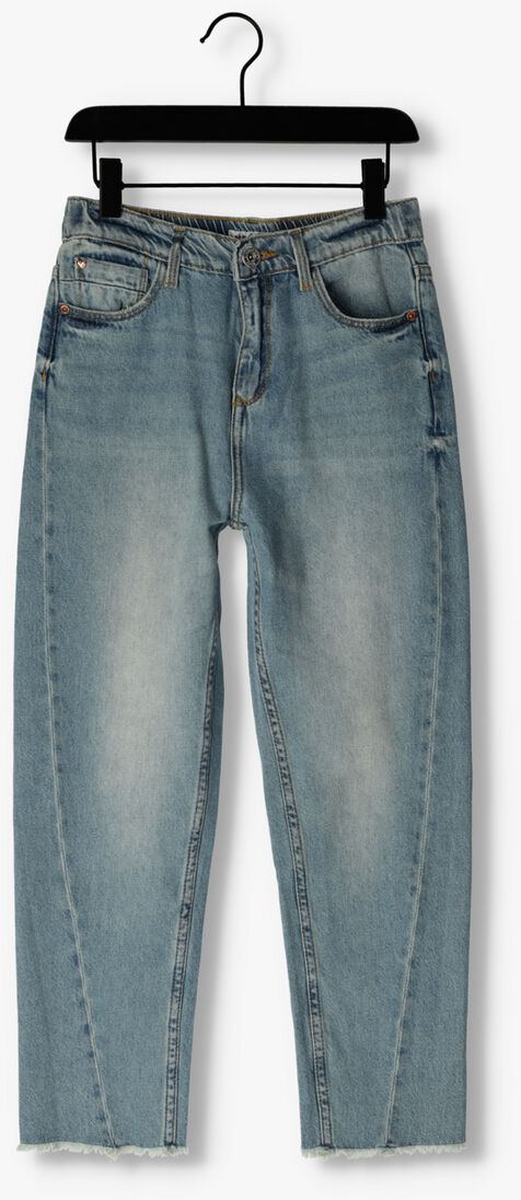 VINGINO blauwe vingino straight leg jeans chiara waistband