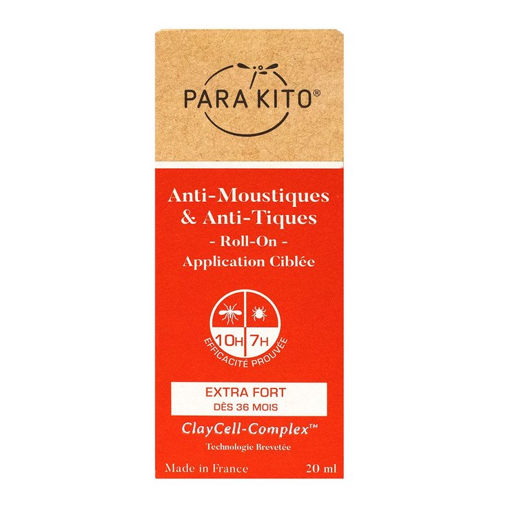 Roll-on anti-moustiques & tiques extra fort 20ml