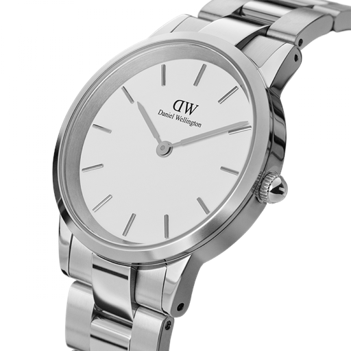 Daniel Wellington Iconic Link ADW00100341 Ur, Silver/White, 40 mm