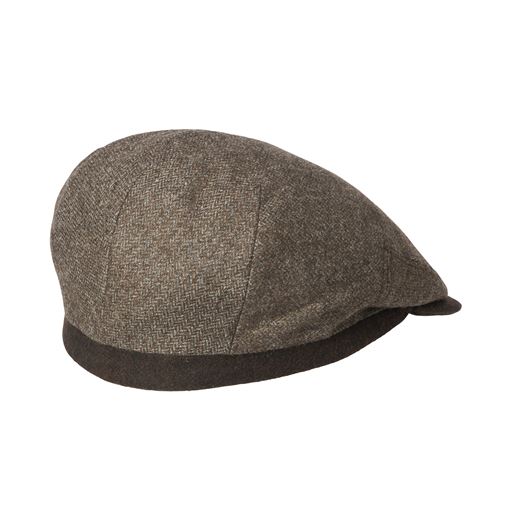 MJM Jordan 42 Organic Wool Cashmere Sixpence, Brown, XL