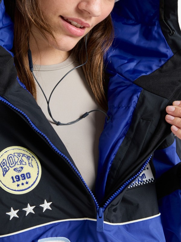 Anorak JK 10K Veste de snow technique Noir Femme