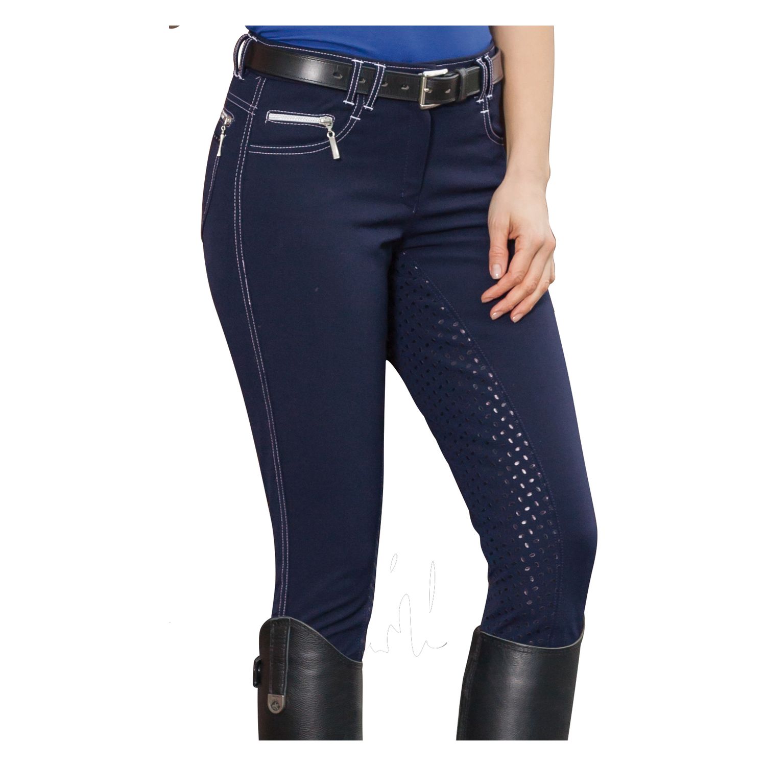 black forest Reithose  - marine