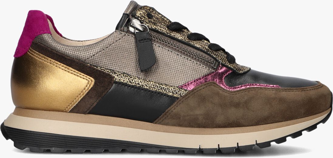 zwarte gabor lage sneakers 378