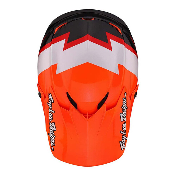 Troy Lee Designs - Casque GP Volt Gris / Orange / Noir