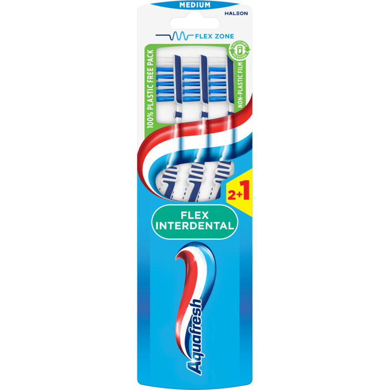 Aquafresh Flex interdental medium tandenborstel