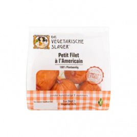 De Vegetarische Slager Petit filet a l'Americain (voor uw eigen risico, geen restitutie mogelijk)