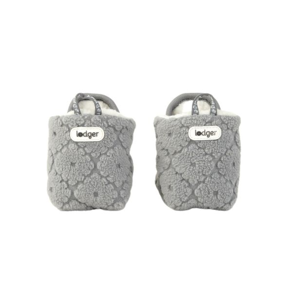 Lodger Folklore Fleece Slofjes Mauve 0-3 Mnd