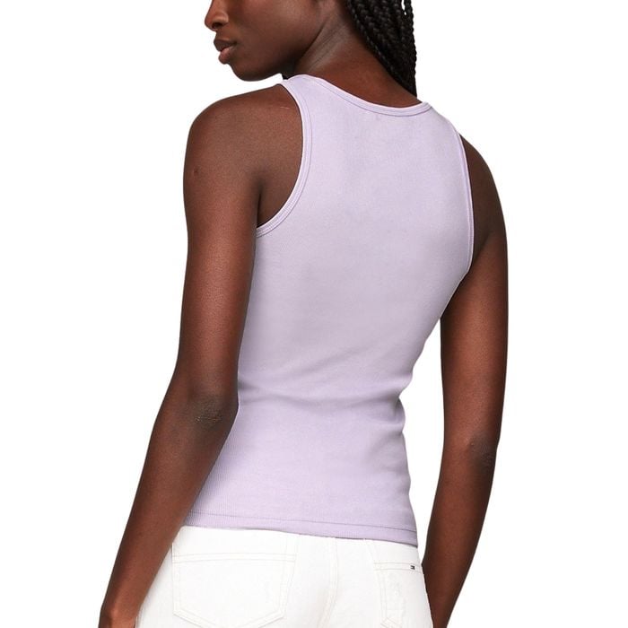 Tommy Hilfiger Essential Slim Rib-Knit Tanktop Dames
