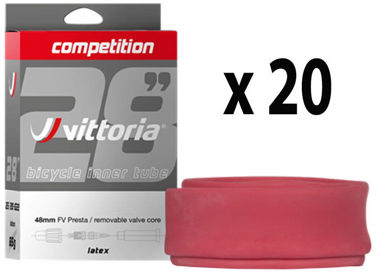 Vittoria Competition Latex 19/23-622 48mm Schlauch (20 Stück) kaufen | Bike-Discount