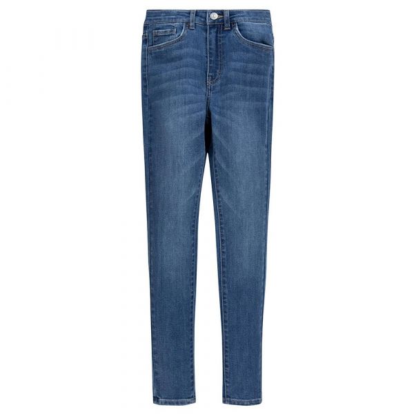 Levi´s ® Kids 720 High Rise Super Skinny Pants Azul 6 Anos