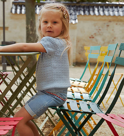 Copenhagen Colors T-Shirt - Strick - Dusty Blue