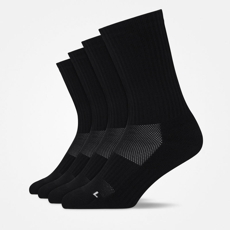 Hohe Laufsocken Schwarz