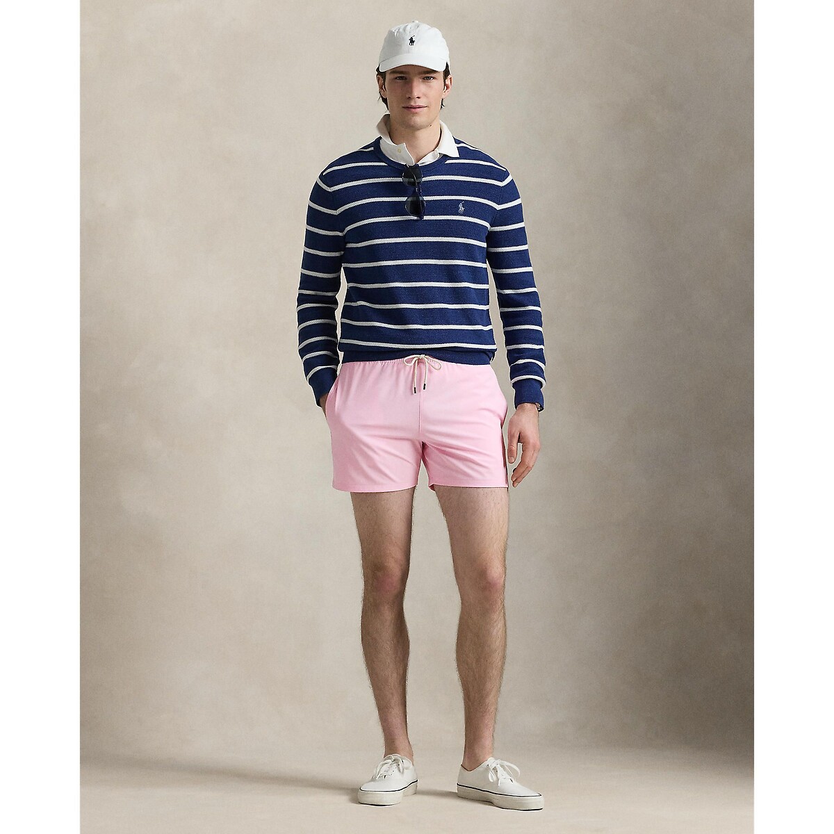 POLO RALPH LAUREN<br>Calções de banho justos