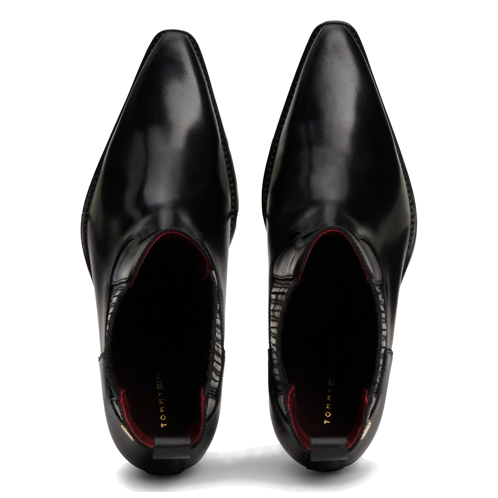 Bottines en cuir | Noir