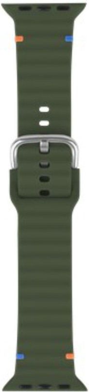 Just In Case Activeflex Strap Apple Watch 44-49mm Horlogebandje Khaki