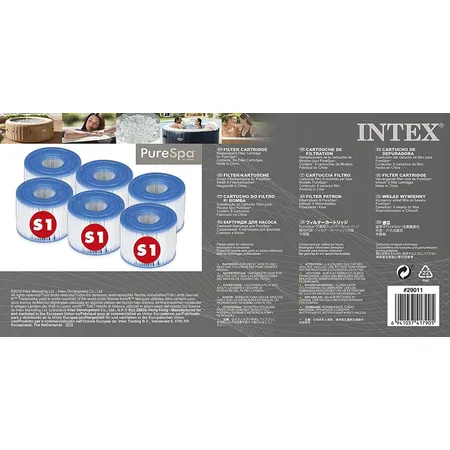 Intex Filterkartusche S1, 6er Pack