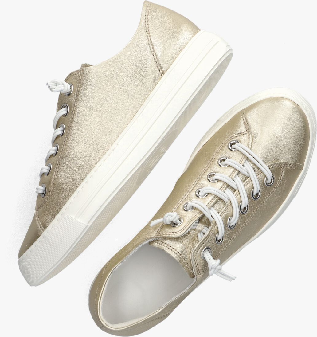 PAUL GREEN gouden paul green lage sneakers 4081