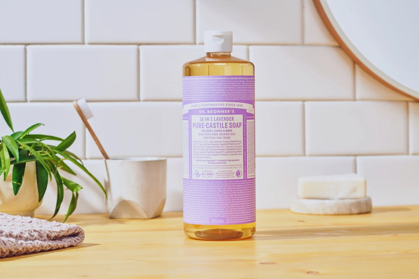 Dr. Bronner's - Pure Castile Liquid Soap Lavender 945 ml