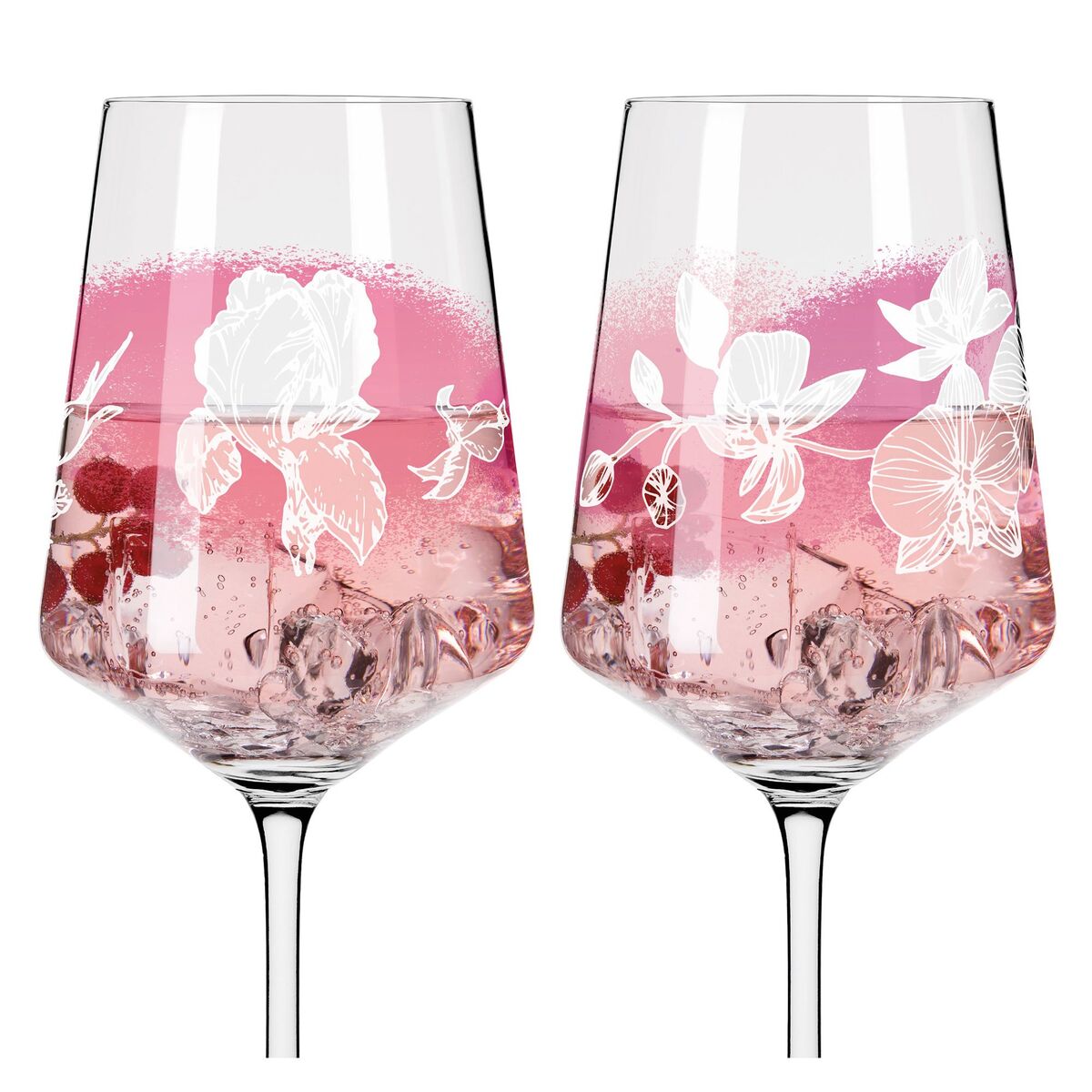Sommersonett vinglass, 2 stk, #5&6