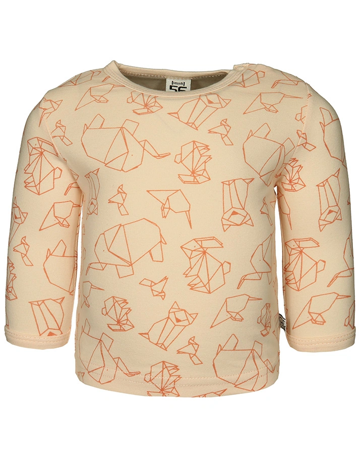 Langarmshirt ZOO in altrosa