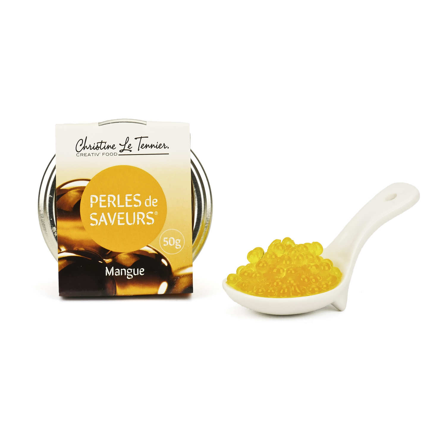 Perles de saveur à la mangue