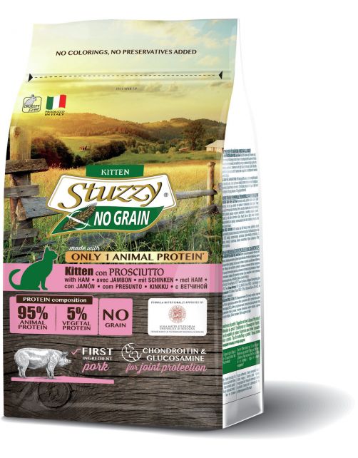 Stuzzy Kitten No Grain Ham - Kattenvoer