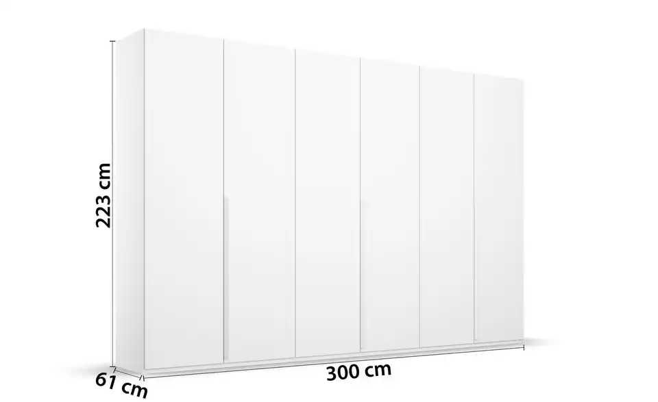 Drehtürenschrank 301 cm