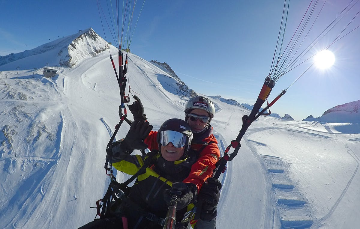Gleitschirm Flug Zillertal