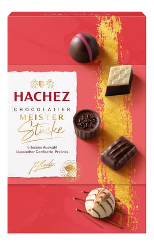Hachez Pralinen Meisterstücke Klassische Confiserie