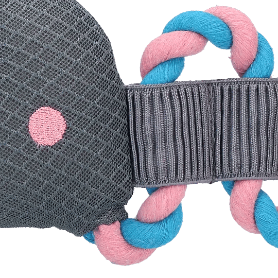 Coolpets Pull Me Crocky Rope | Flamingo | 12342.1