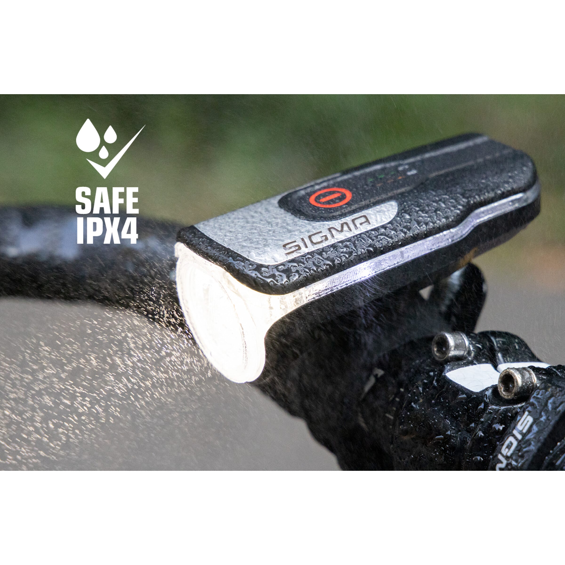 Sigma Front Light Aura 80 USB<br>Sykkellys med USB ladning