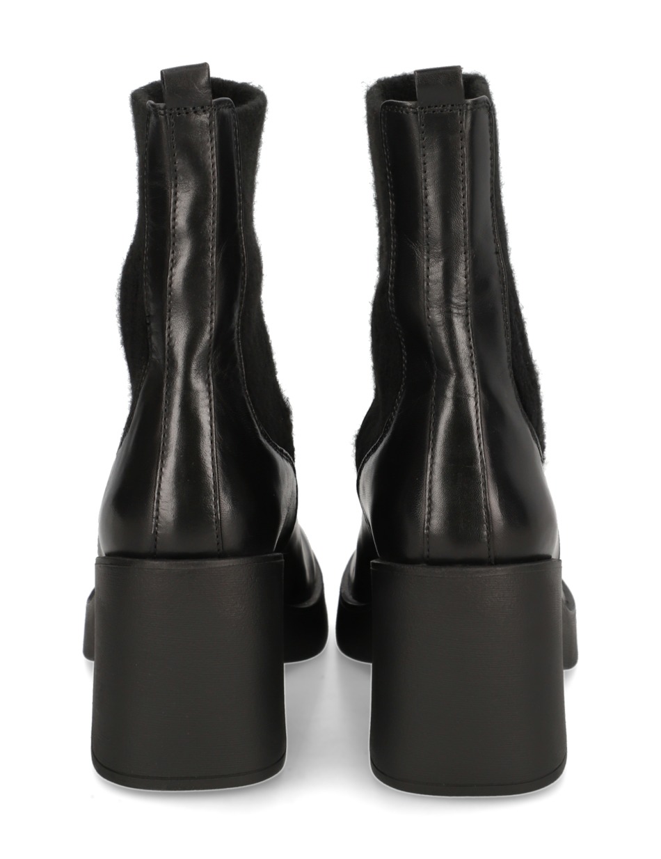 Glattleder Stiefelette