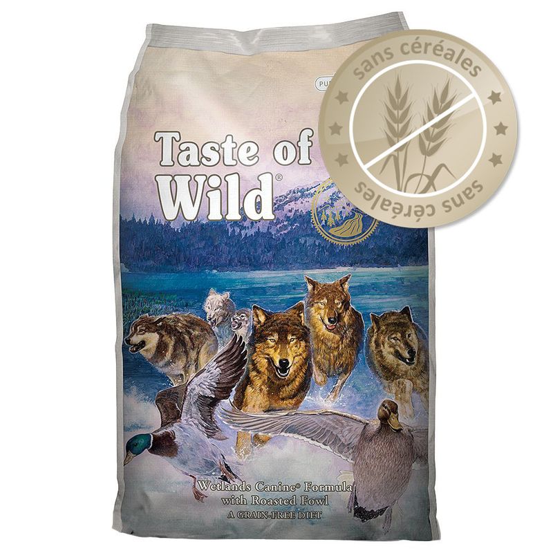 Taste of the Wild Wetlands Canine à prix discount sur bitiba.fr