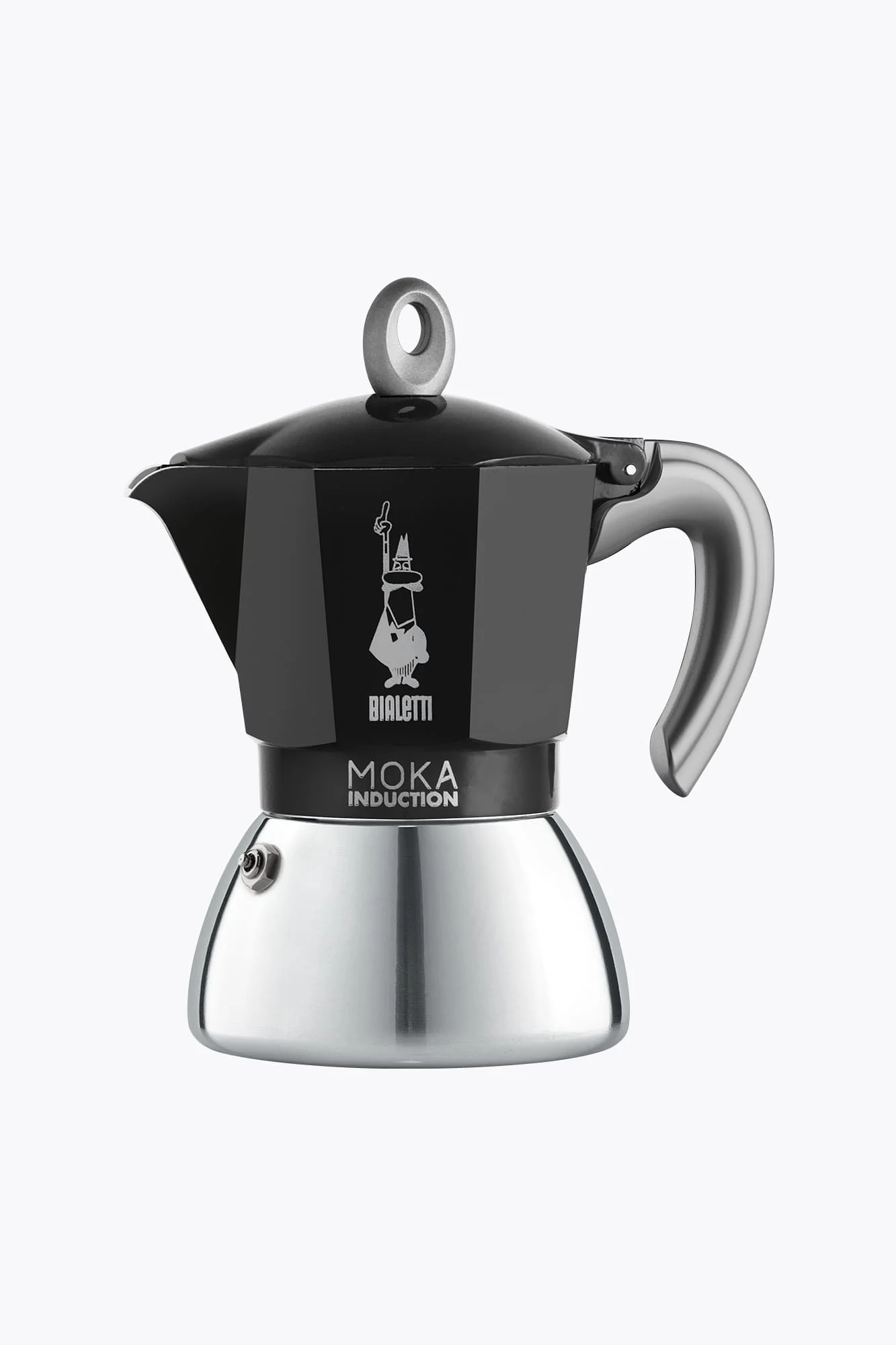 Bialetti Espressokocher New Moka Induction 6 Tassen Schwarz