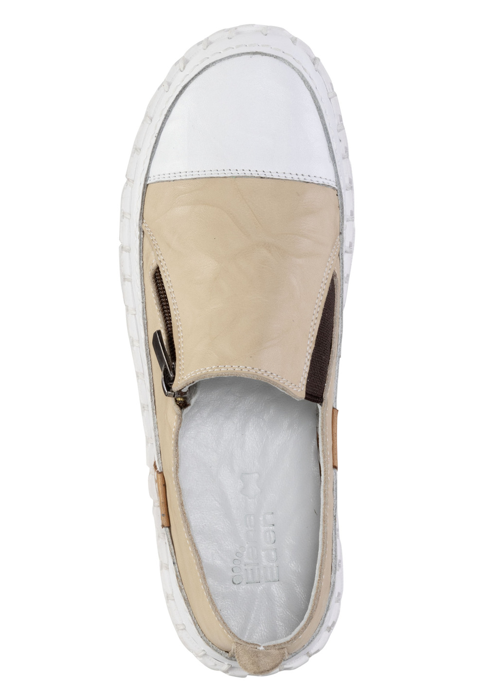 ELENA EDEN Slipper mit Knitter-Struktur