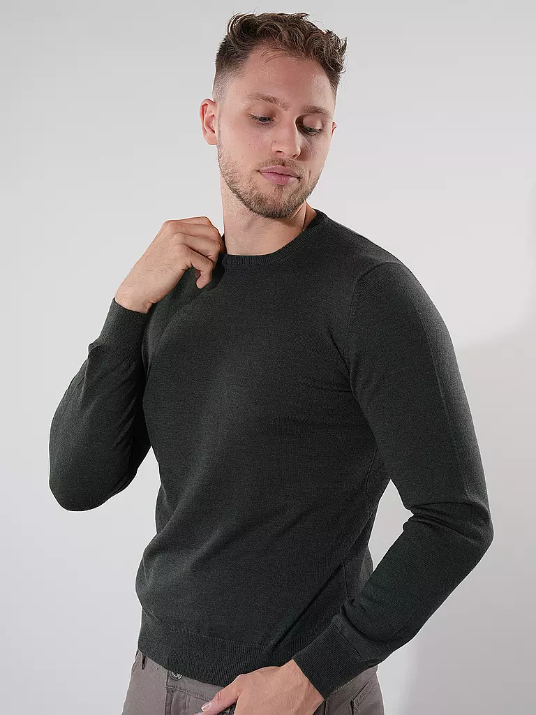 GRAN SASSO Pullover dunkelgrün