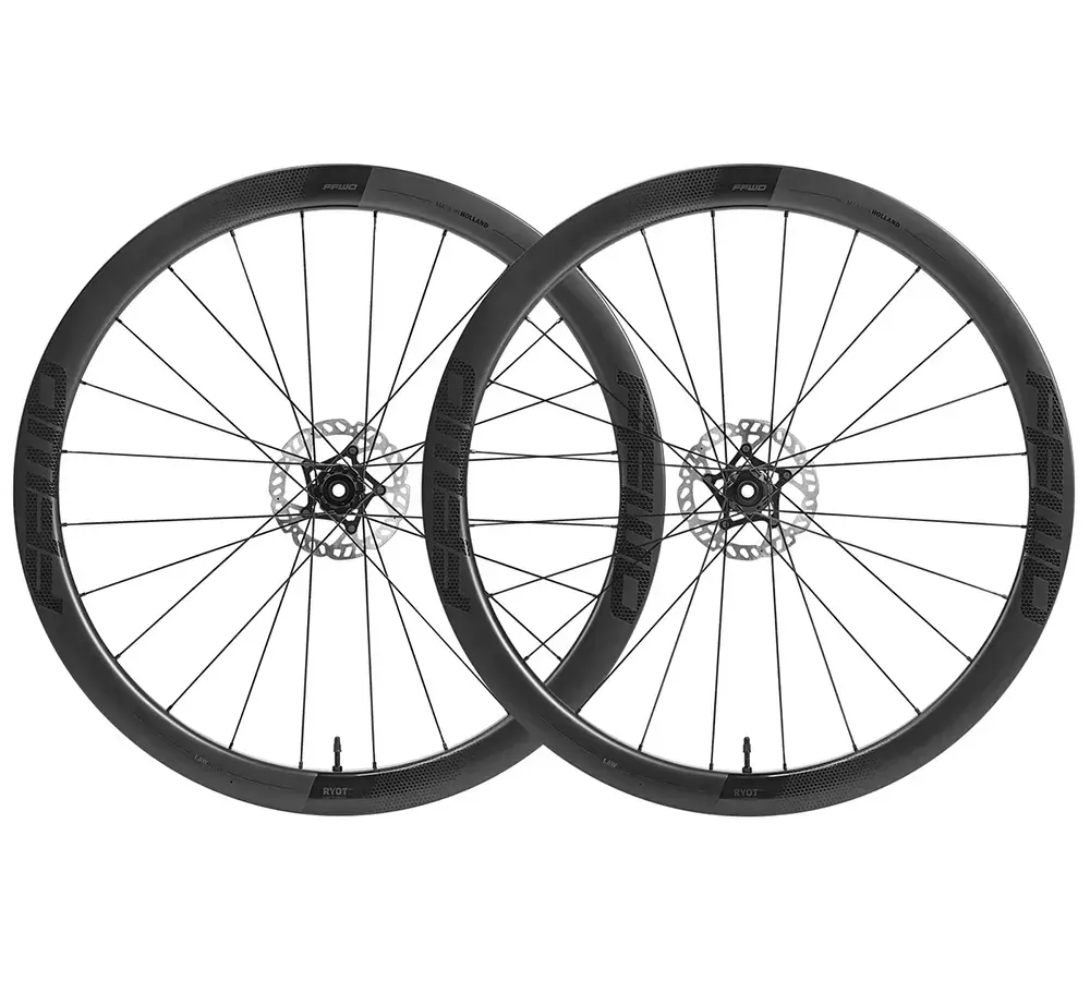 Fast Forward Ryot44 FCC 44mm Disc Wielset met FFWD Naaf Mat Zwart